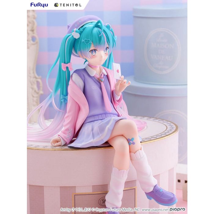 Hatsune Miku Tenitol Noodle Stopper PVC Statue Love Blazer 32 cm