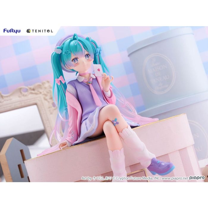 Hatsune Miku Tenitol Noodle Stopper PVC Statue Love Blazer 32 cm