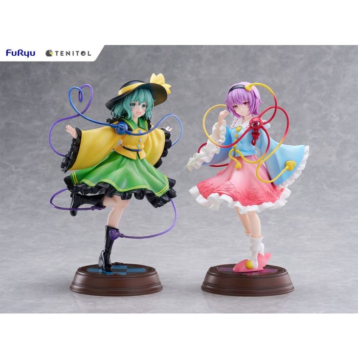 Touhou Project Tenitol PVC Statue Koishi Komeiji & Satori Komeiji 22 cm   