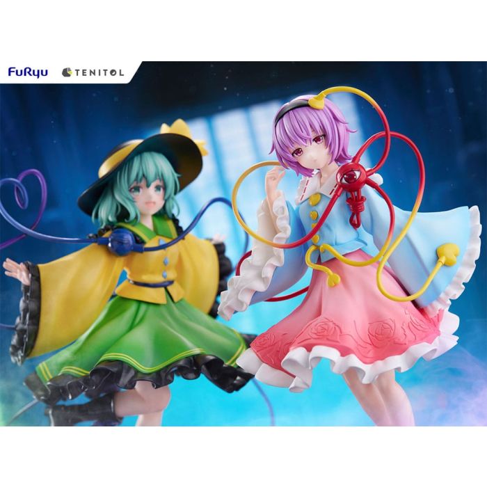 Touhou Project Tenitol PVC Statue Koishi Komeiji & Satori Komeiji 22 cm   