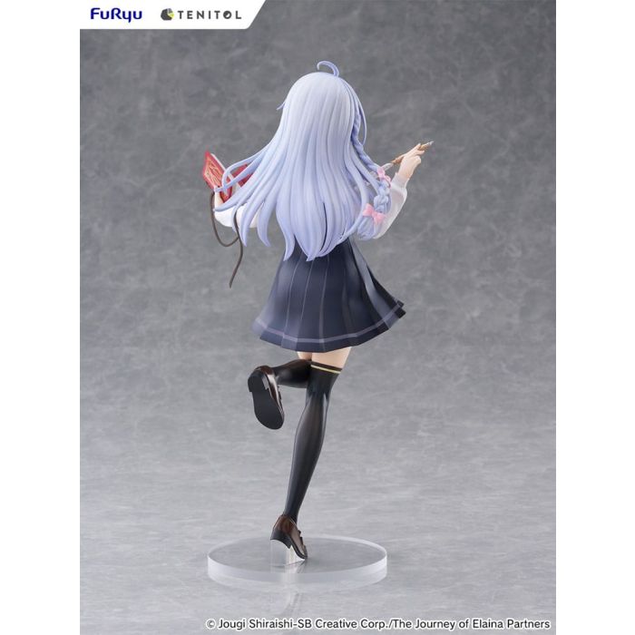 Wandering Witch: The Journey of Elaina Tenitol Tall PVC Statue Elaina School Uniform Ver. 29 cm   