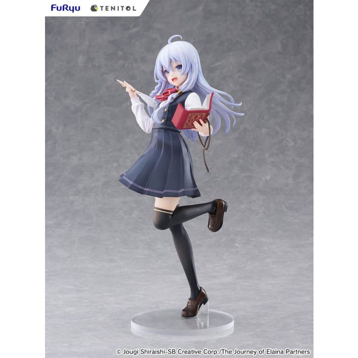 Wandering Witch: The Journey of Elaina Tenitol Tall PVC Statue Elaina School Uniform Ver. 29 cm   