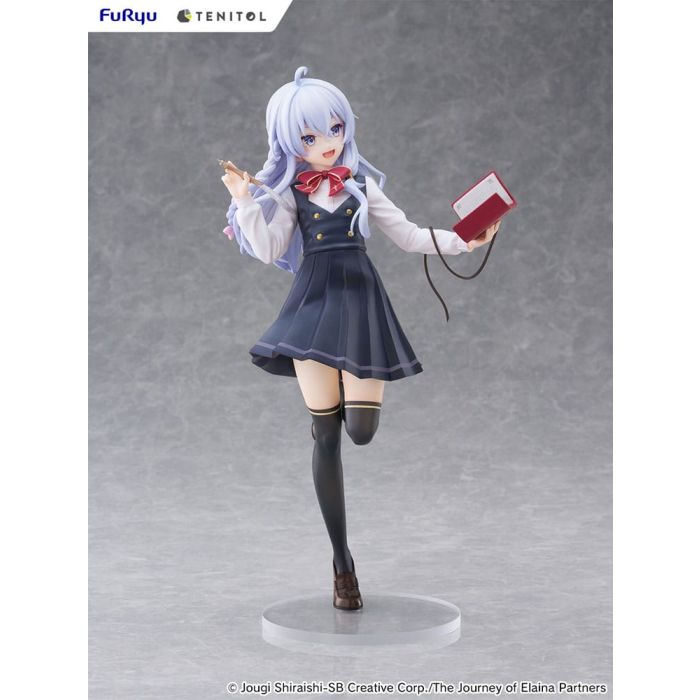 Wandering Witch: The Journey of Elaina Tenitol Tall PVC Statue Elaina School Uniform Ver. 29 cm   