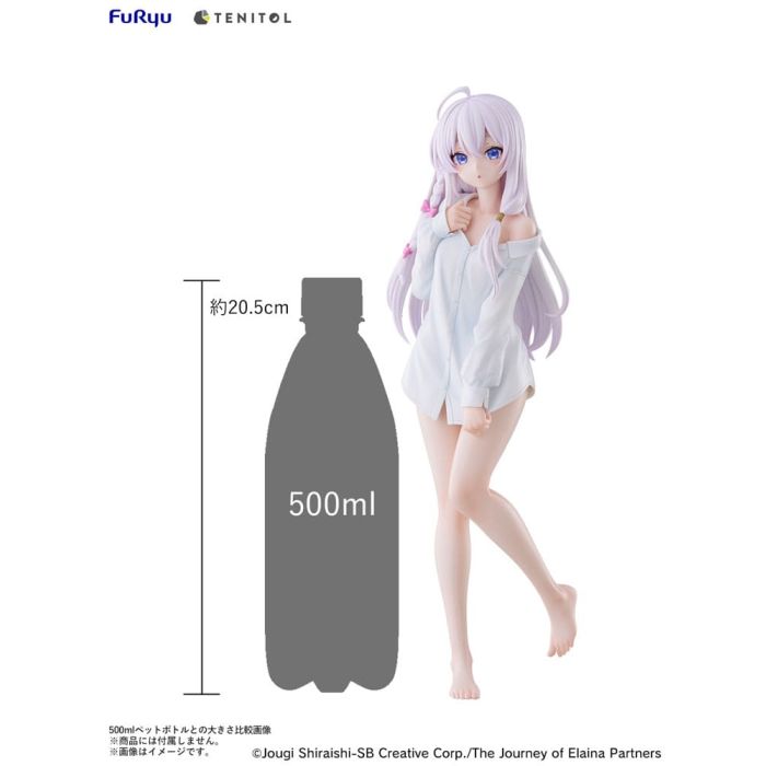 Wandering Witch: The Journey of Elaina Tenitol Tall PVC Statue Elania Shirt Ver. 30 cm        