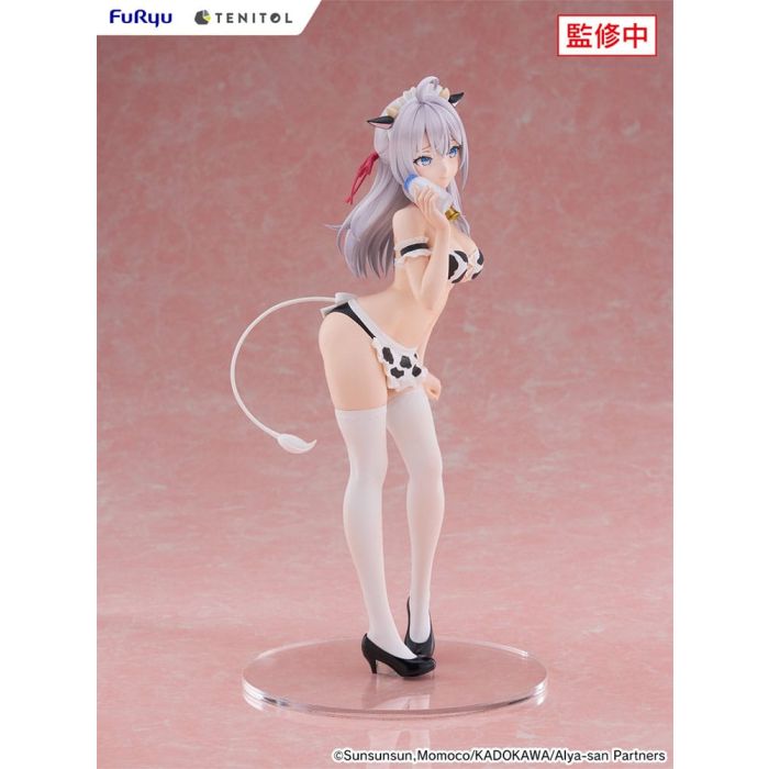 Alya Sometimes Hides Her Feelings in Russian Tenitol Tall PVC Statue Alya Cow Costume Ver. 29 cm
