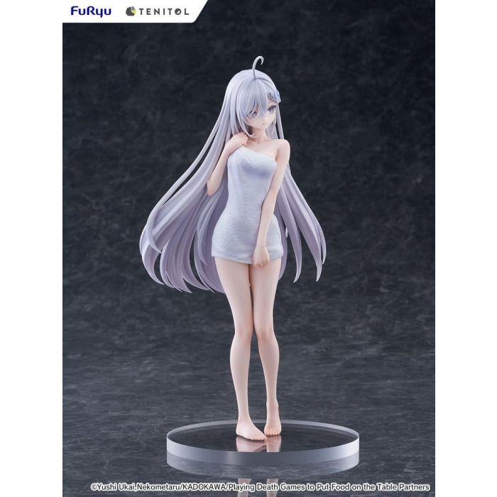 Playing Death Games to Put Food on the Table Light Novel PVC Statue Yuki Golden Bath Ver. 30 cm