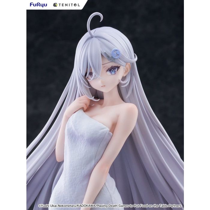 Playing Death Games to Put Food on the Table Light Novel PVC Statue Yuki Golden Bath Ver. 30 cm