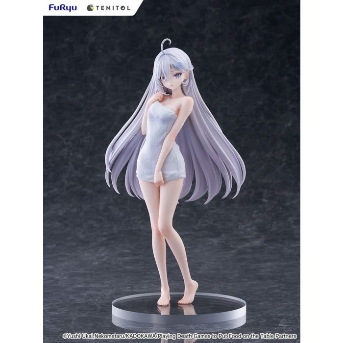 Playing Death Games to Put Food on the Table Light Novel PVC Statue Yuki Golden Bath Ver. 30 cm