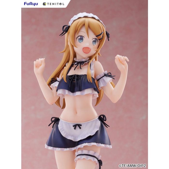 Ore no Imouto ga Konna ni Kawaii Wake ga Nai. Tenitol Tall PVC Statue Kousaka Kirino swimsuits maid Ver. 30 cm 