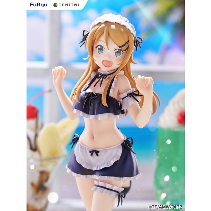 Ore no Imouto ga Konna ni Kawaii Wake ga Nai. Tenitol Tall PVC Statue Kousaka Kirino swimsuits maid Ver. 30 cm 