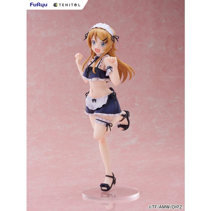 Ore no Imouto ga Konna ni Kawaii Wake ga Nai. Tenitol Tall PVC Statue Kousaka Kirino swimsuits maid Ver. 30 cm 