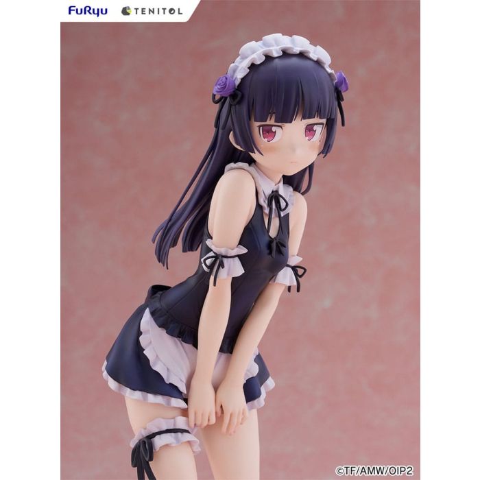 Ore no Imouto ga Konna ni Kawaii Wake ga Nai. Tenitol Tall PVC Statue Kuroneko swimsuits maid Ver. 27 cm