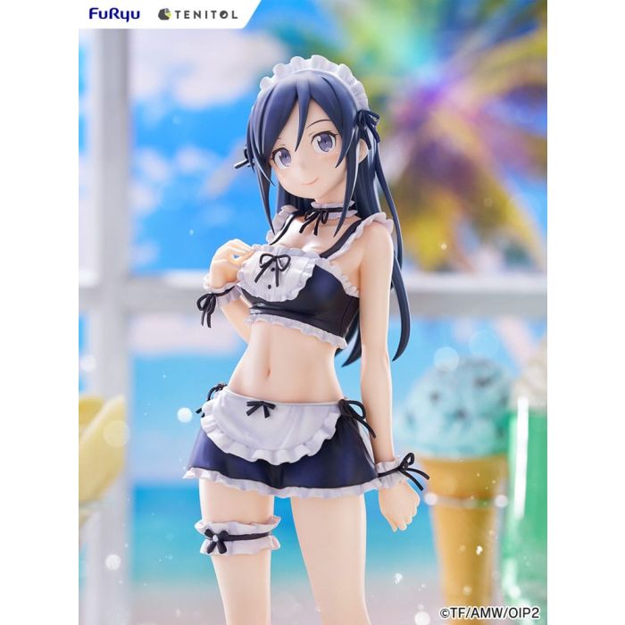 Ore no Imouto ga Konna ni Kawaii Wake ga Nai. Tenitol Tall PVC Statue Aragaki Ayase swimsuits maid Ver. 30 cm