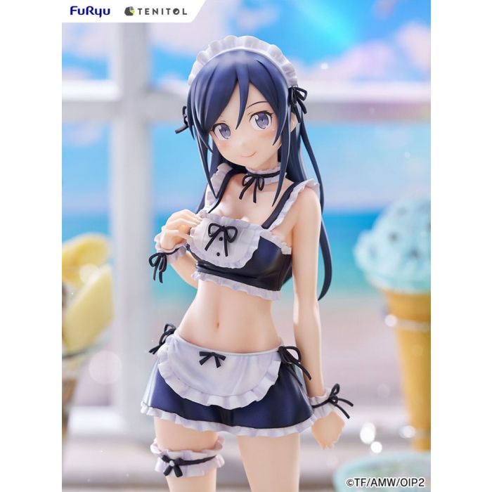Ore no Imouto ga Konna ni Kawaii Wake ga Nai. Tenitol Tall PVC Statue Aragaki Ayase swimsuits maid Ver. 30 cm