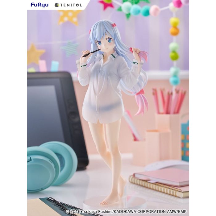 Eromanga Sensei Tenitol Tall PVC Statue Sagiri Izumi Shirts Ver. 30 cm
