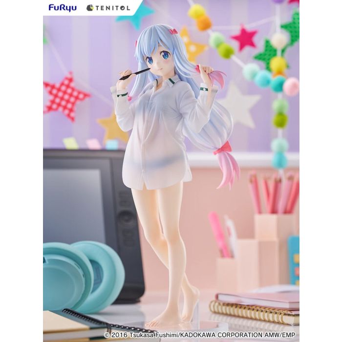 Eromanga Sensei Tenitol Tall PVC Statue Sagiri Izumi Shirts Ver. 30 cm