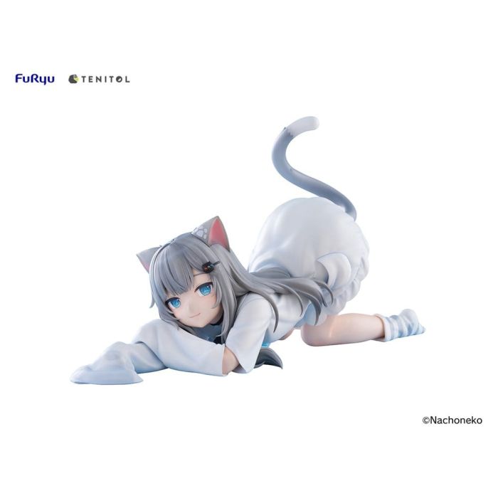 Virtual Youtuber Tenitol Big Noodle Stopper PVC Figure Nachoneko 18 cm