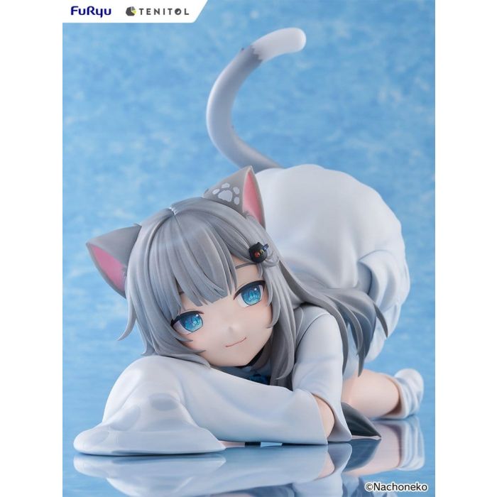 Virtual Youtuber Tenitol Big Noodle Stopper PVC Figure Nachoneko 18 cm