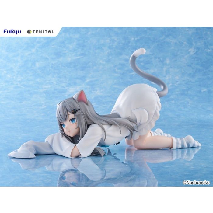 Virtual Youtuber Tenitol Big Noodle Stopper PVC Figure Nachoneko 18 cm