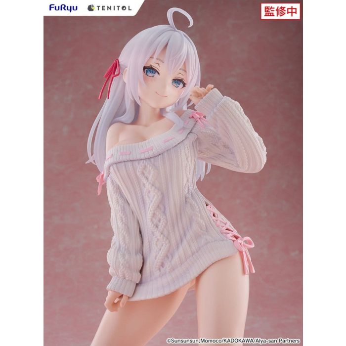 Alya Sometimes Hides Her Feelings in Russian Noodle Stopper PVC Figure Knit Ver. 26 cm