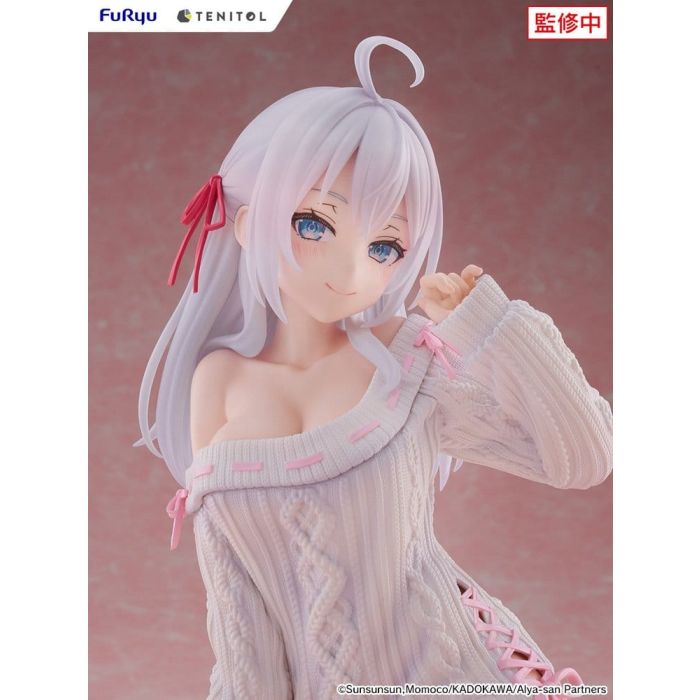 Alya Sometimes Hides Her Feelings in Russian Noodle Stopper PVC Figure Knit Ver. 26 cm