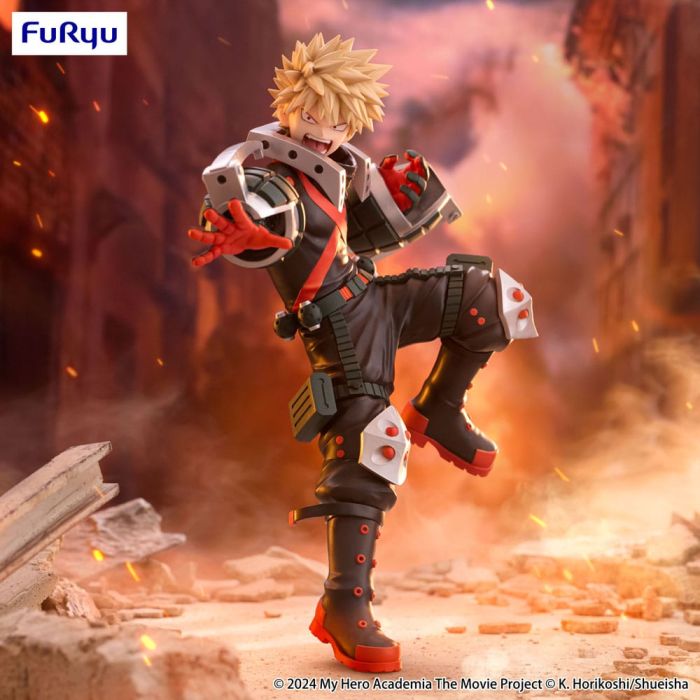 My Hero Academia: You're Next Trio-Try-iT PVC Statue Katsuki Bakugo 21 cm     