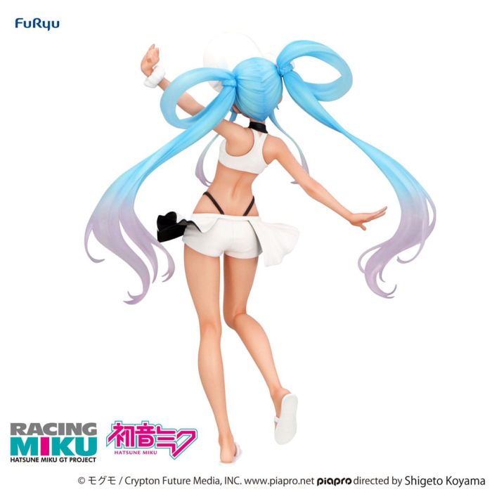 Hatsune Miku GT Project Trio-Try-iT PVC Statue Racing Miku 2024 Summer Holiday Ver. 23 cm