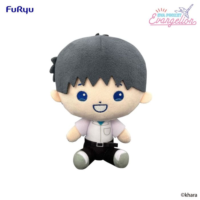 Neon Genesis Evangelion Eva Pocket Plush Figure Shinji 17 cm