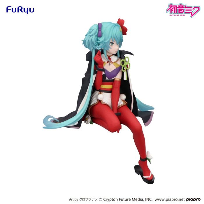 Hatsune Miku Noodle Stopper PVC Statue Flower Fairy Camellia 15 cm 