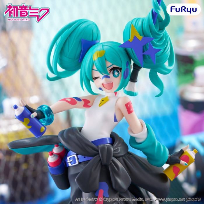 Hatsune Miku Muchute PVC Statue Paint Girl Another Color Ver. 23 cm   
