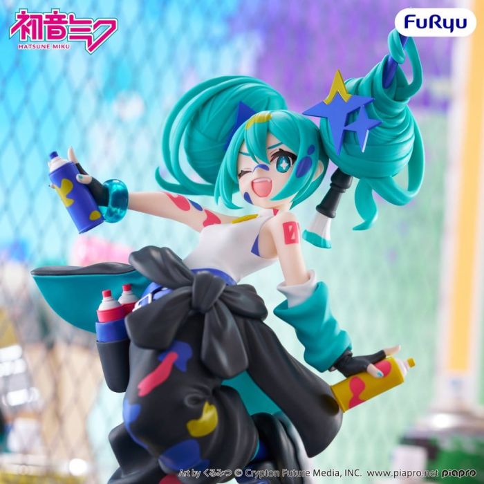 Hatsune Miku Muchute PVC Statue Paint Girl Another Color Ver. 23 cm   