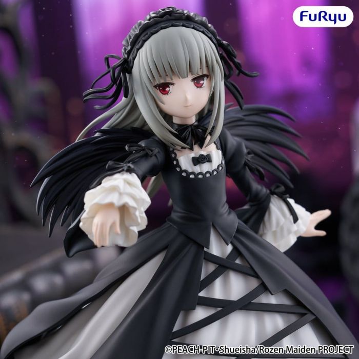 Rozen Maiden Trio-Try-iT PVC Statue Suigintou 18 cm    