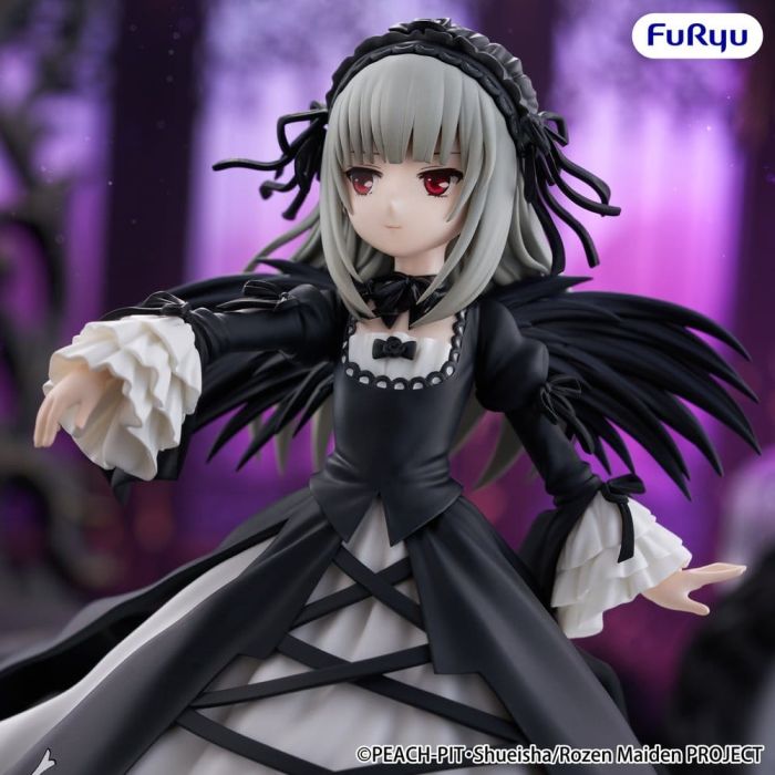 Rozen Maiden Trio-Try-iT PVC Statue Suigintou 18 cm    