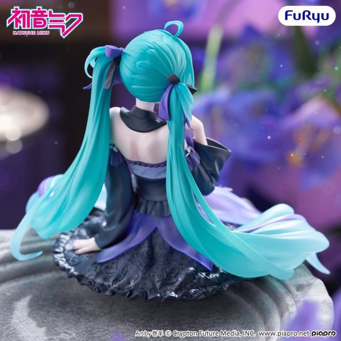 Hatsune Miku Noodle Stopper PVC Figure Flower Fairy Bellflower 14 cm