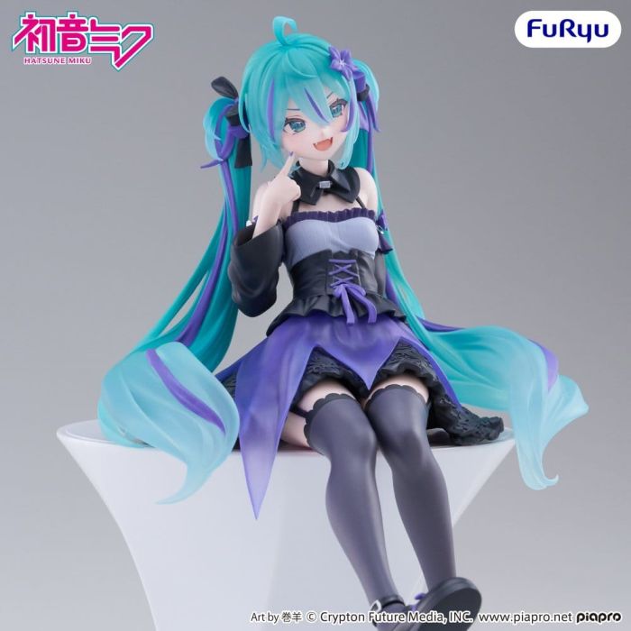 Hatsune Miku Noodle Stopper PVC Figure Flower Fairy Bellflower 14 cm