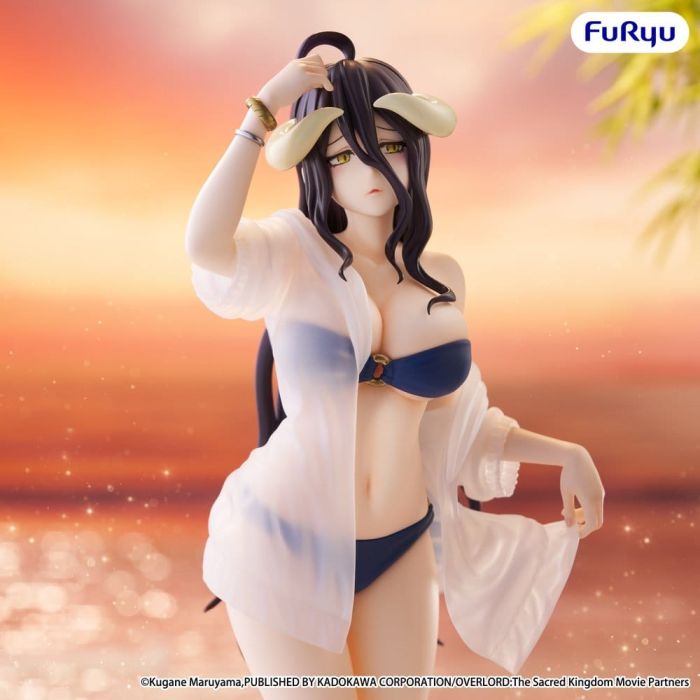 Overlord Muchute PVC Figure Albedo aqua Ver. 20.5 cm