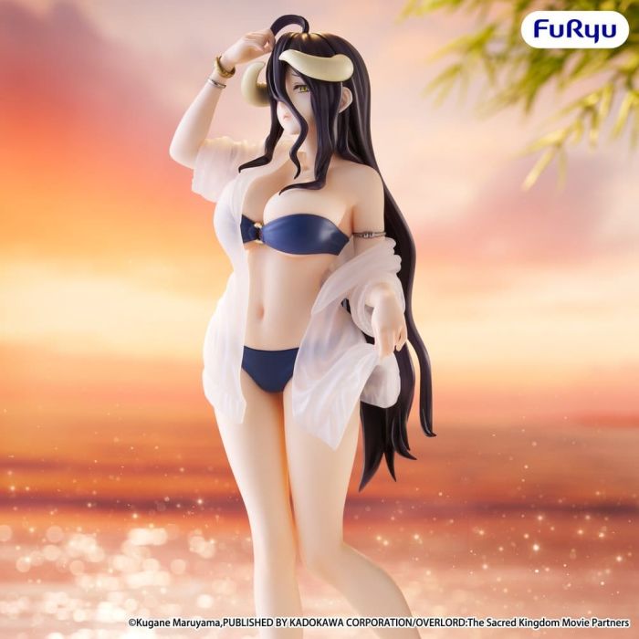 Overlord Muchute PVC Figure Albedo aqua Ver. 20.5 cm