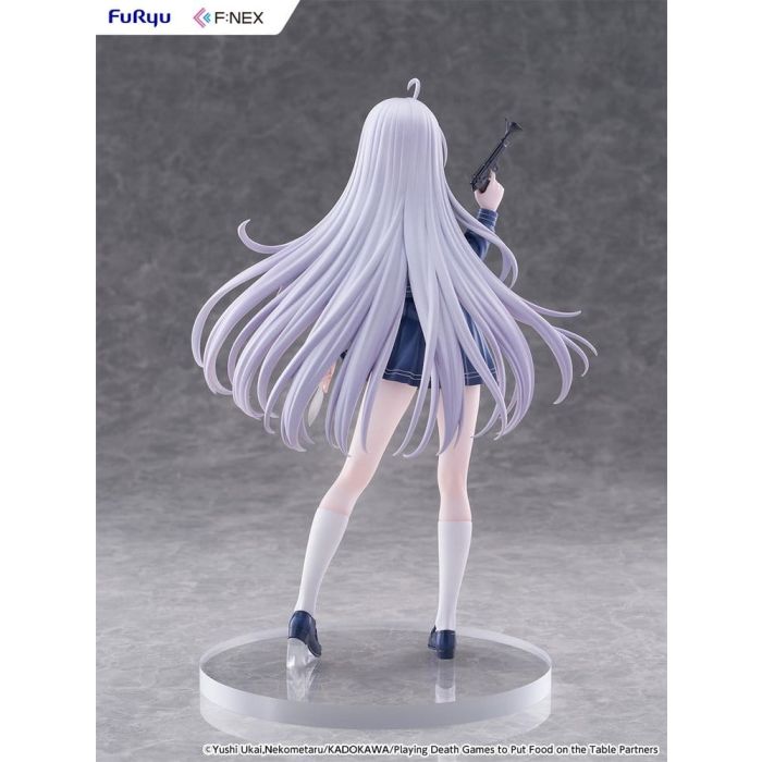 Playing Death Games to Put Food on the Table PVC Figure 1/7 Yuki School Uniform Ver. 24 cm