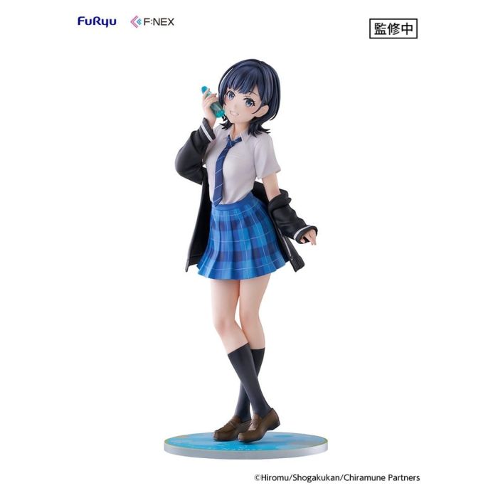 Chitose Is in the Ramune Bottle F:NEX PVC Figure 1/7 Yuzuki Nanase 23 cm
