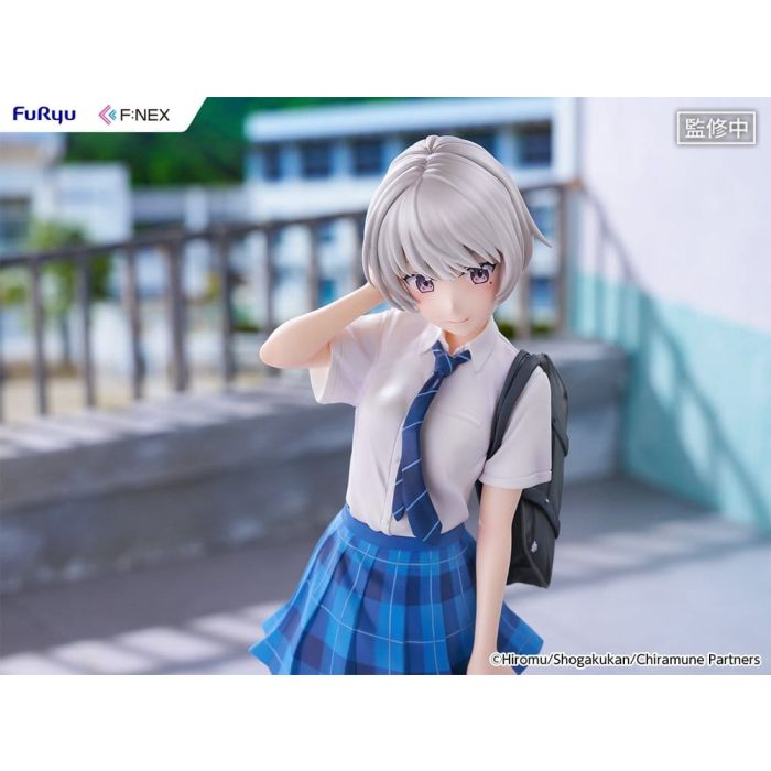 Chitose Is in the Ramune Bottle F:NEX PVC Figure 1/7 Asuka Nishino 23 cm