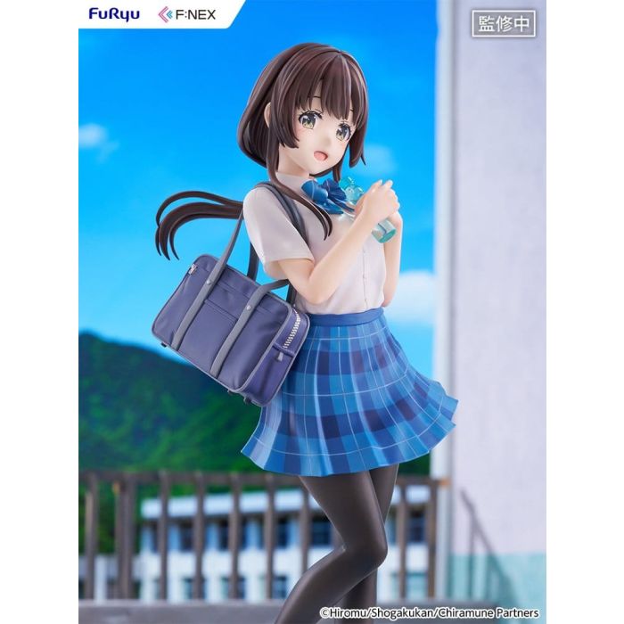 Chitose Is in the Ramune Bottle F:NEX PVC Figure 1/7 Yua Uchida 23 cm