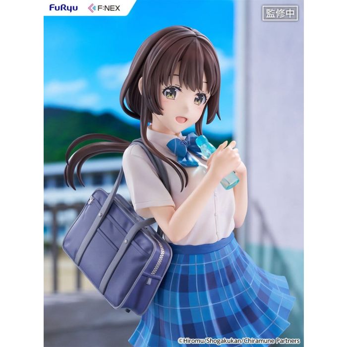 Chitose Is in the Ramune Bottle F:NEX PVC Figure 1/7 Yua Uchida 23 cm