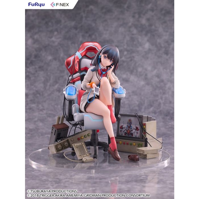 SSSS. Gridman Universe F:NEX PVC Statue Rikka Takarada Gaming Chair Ver. 19 cm 