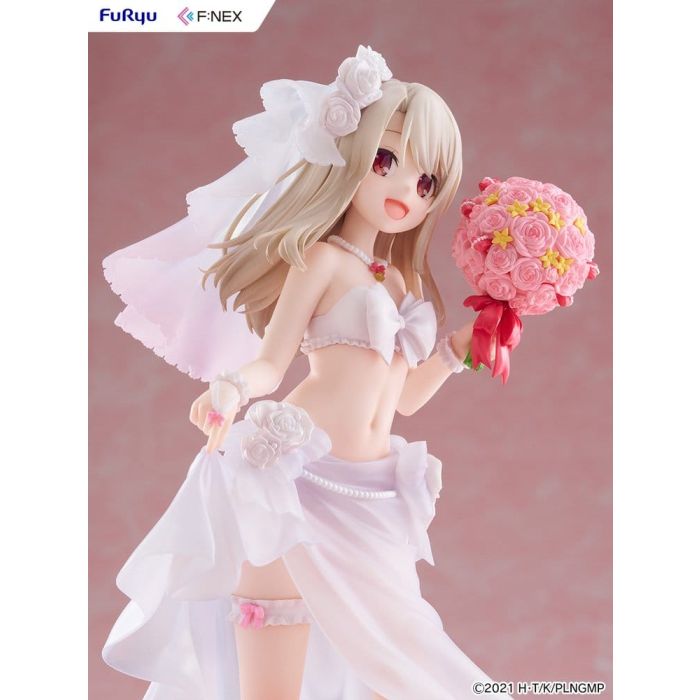 Fate/kaleid liner Prisma Illya: Licht - The Nameless Girl F:NEX PVC Figure 1/7 Illyasviel von Einzbern Wedding Swimsuit Ver. 21 cm