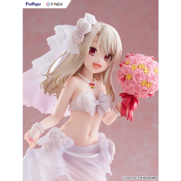 Fate/kaleid liner Prisma Illya: Licht - The Nameless Girl F:NEX PVC Figure 1/7 Illyasviel von Einzbern Wedding Swimsuit Ver. 21 cm