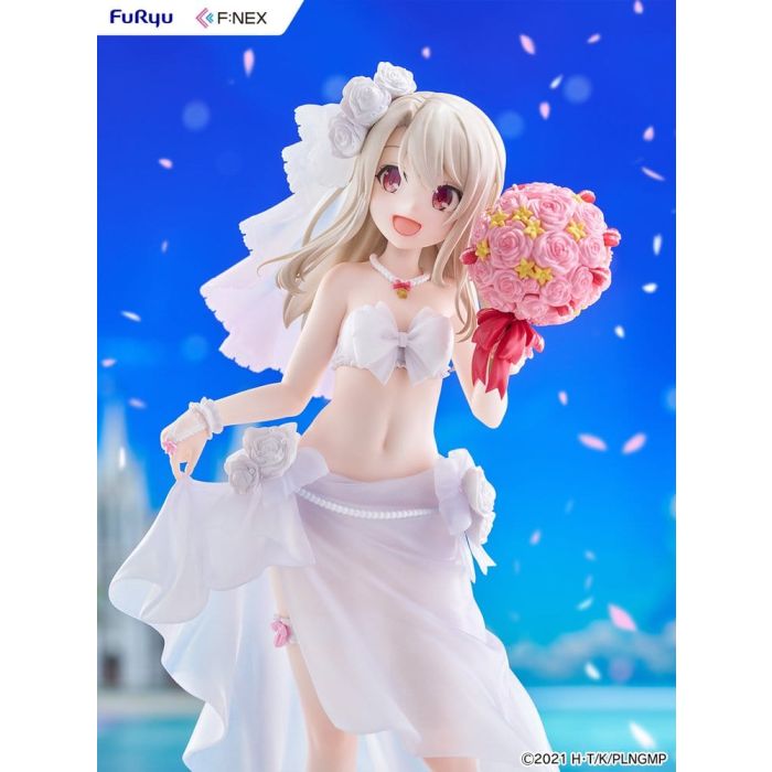 Fate/kaleid liner Prisma Illya: Licht - The Nameless Girl F:NEX PVC Figure 1/7 Illyasviel von Einzbern Wedding Swimsuit Ver. 21 cm