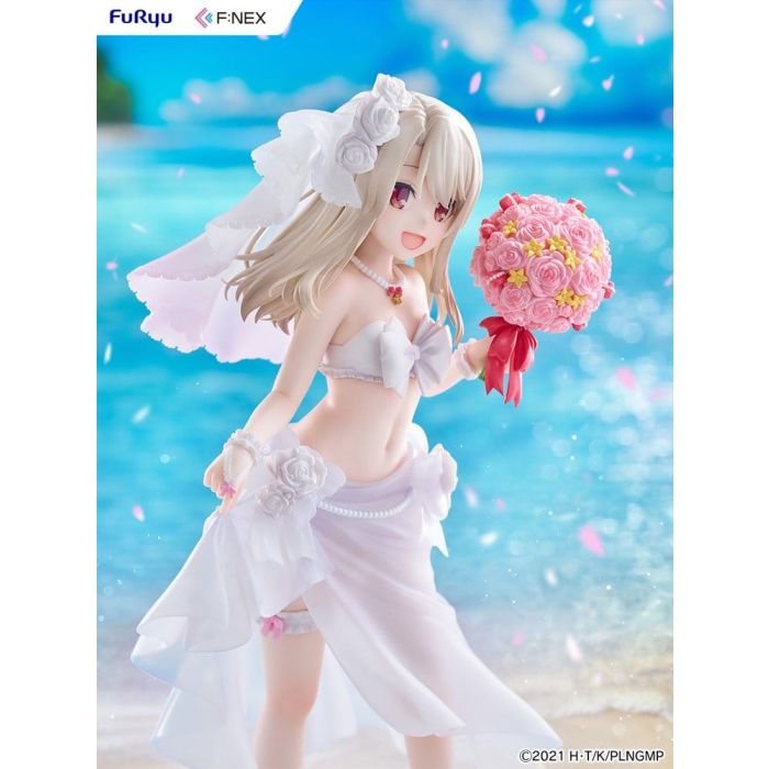 Fate/kaleid liner Prisma Illya: Licht - The Nameless Girl F:NEX PVC Figure 1/7 Illyasviel von Einzbern Wedding Swimsuit Ver. 21 cm