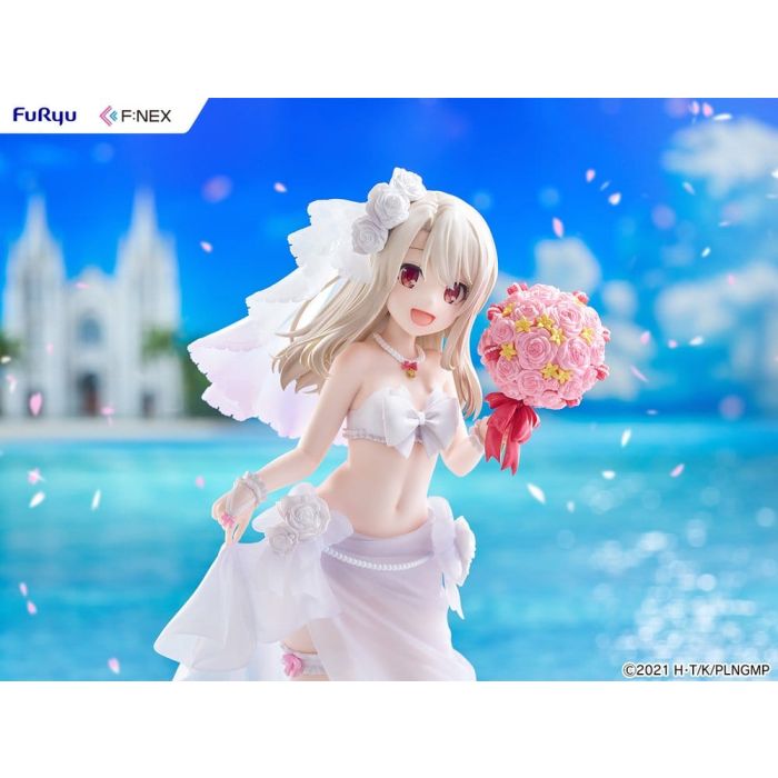 Fate/kaleid liner Prisma Illya: Licht - The Nameless Girl F:NEX PVC Figure 1/7 Illyasviel von Einzbern Wedding Swimsuit Ver. 21 cm