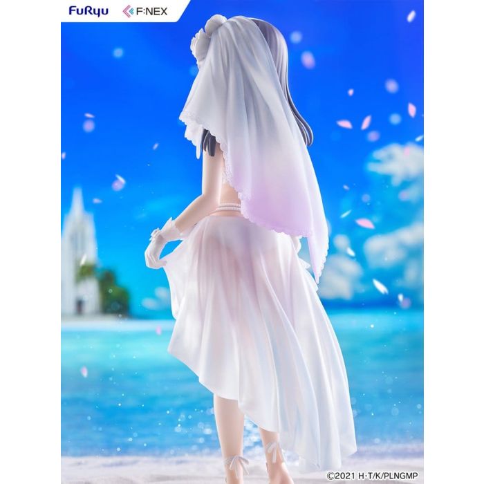 Fate/kaleid liner Prisma Illya: Licht - The Nameless Girl F:NEX PVC Figure 1/7 Miyu Edelfelt Wedding Swimsuit Ver. 21 cm