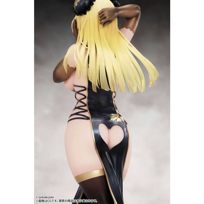 Original Character Statue 1/7 China Girl Black Ver. Illustrated by Oekakizuki 20 cm